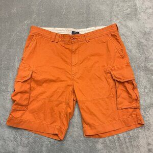 Polo Ralph Lauren Orange Chino Cargo Shorts Men's Big 44T